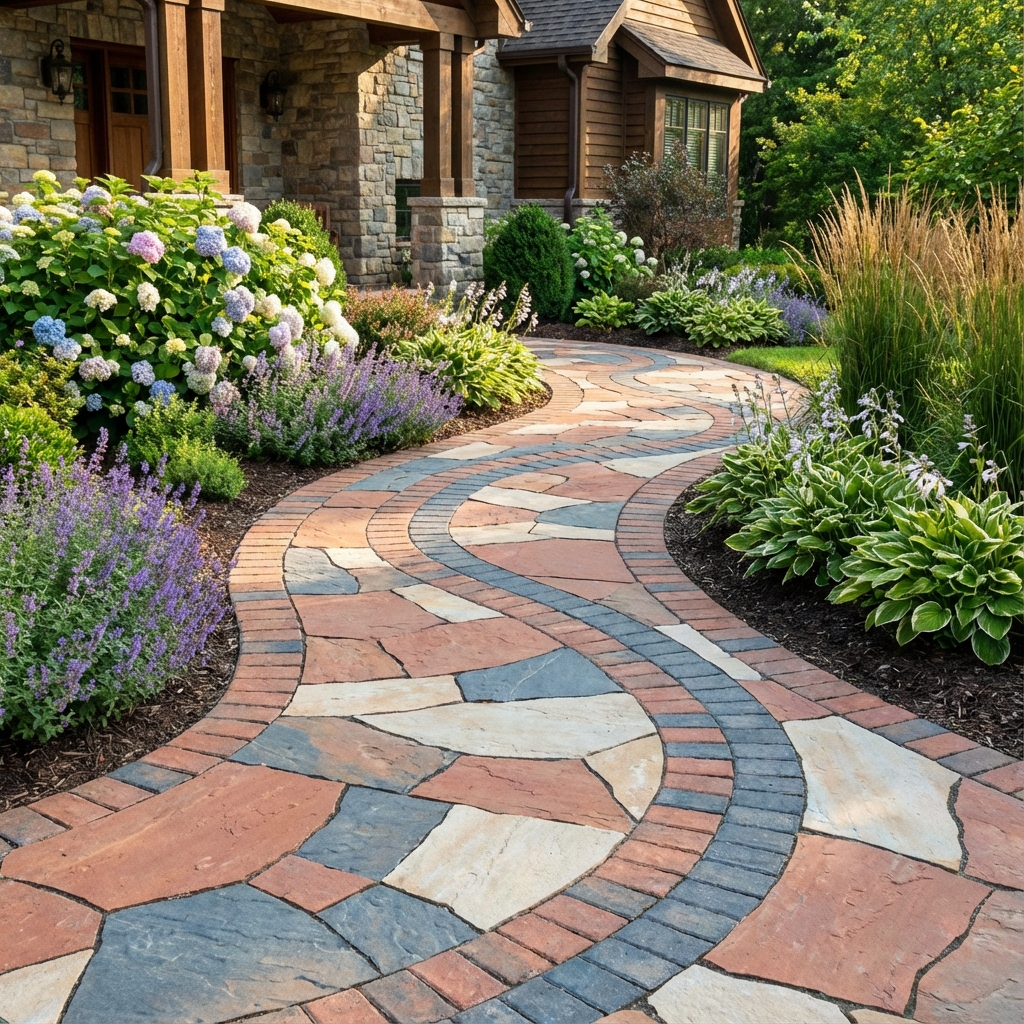 Curved Walkway Design