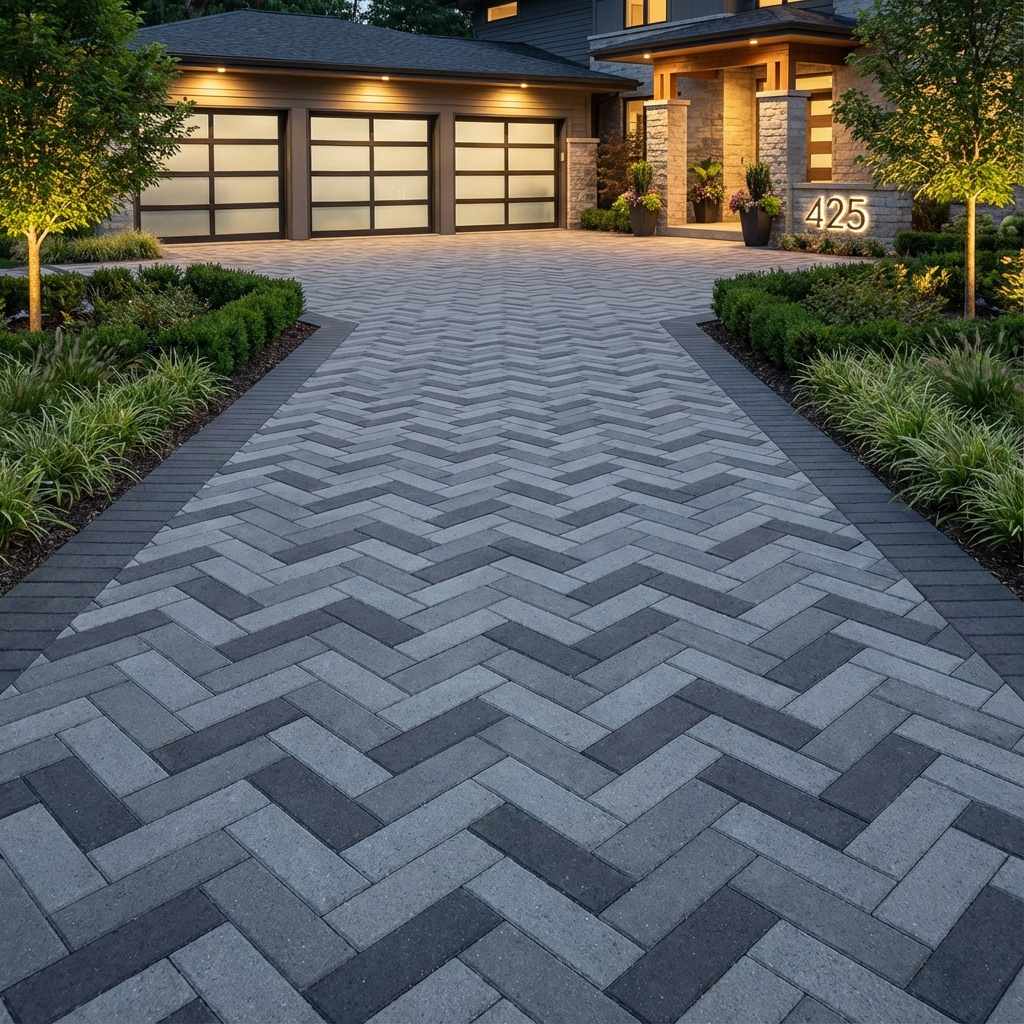 Modern Driveway Upgrade
