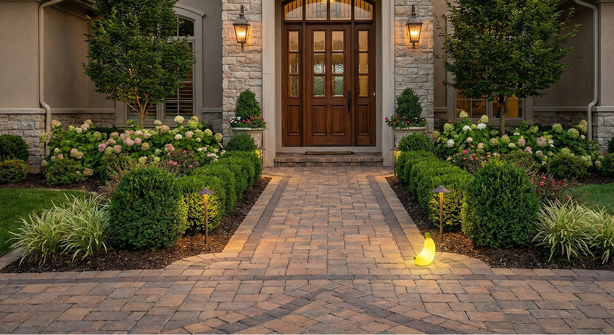 Front Entry Pavers