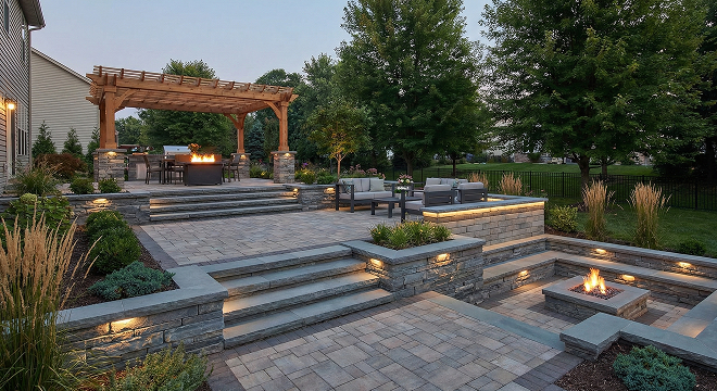 Multi-Level Patio Design